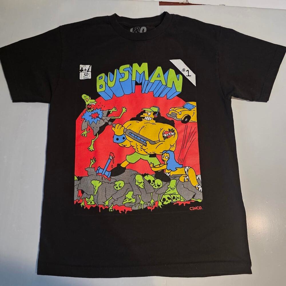 Busman 1 comic parody t shirt